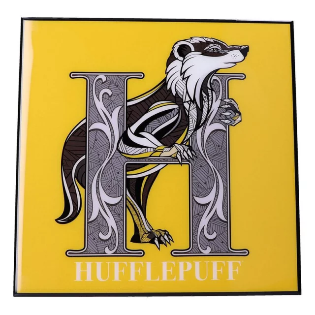 Bild Harry Potter - Hufflepuff Crystal Clear Art Pictures (Nemesis Now) - Poster