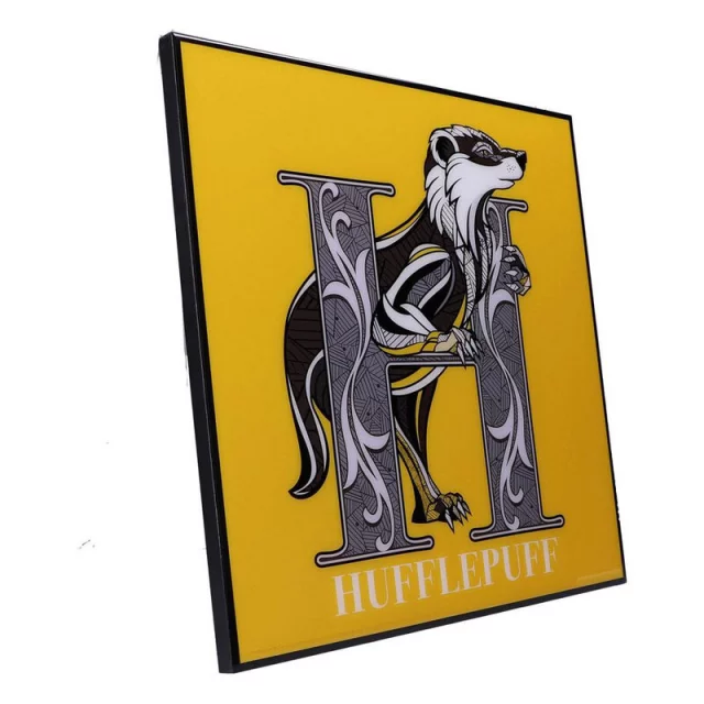 Bild Harry Potter - Hufflepuff Crystal Clear Art Pictures (Nemesis Now) - Gerahmte Poster