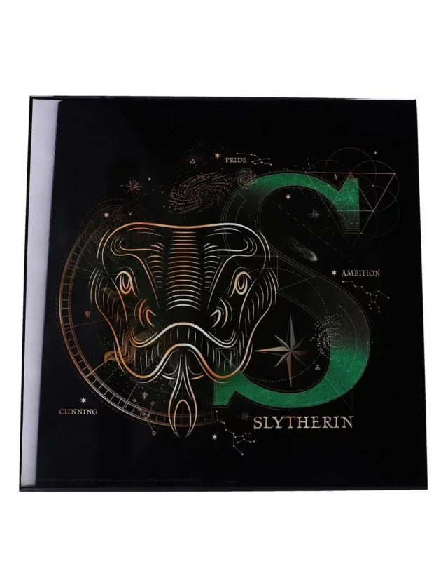 Bild Harry Potter - Slytherin Celestial Crystal Clear Art Pictures (Nemesis Now) - Poster