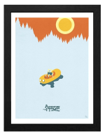 Gerahmtes Poster Adventure Time - Adventure